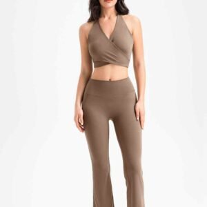بھڑک اٹھنا ribbed leggings RUXI