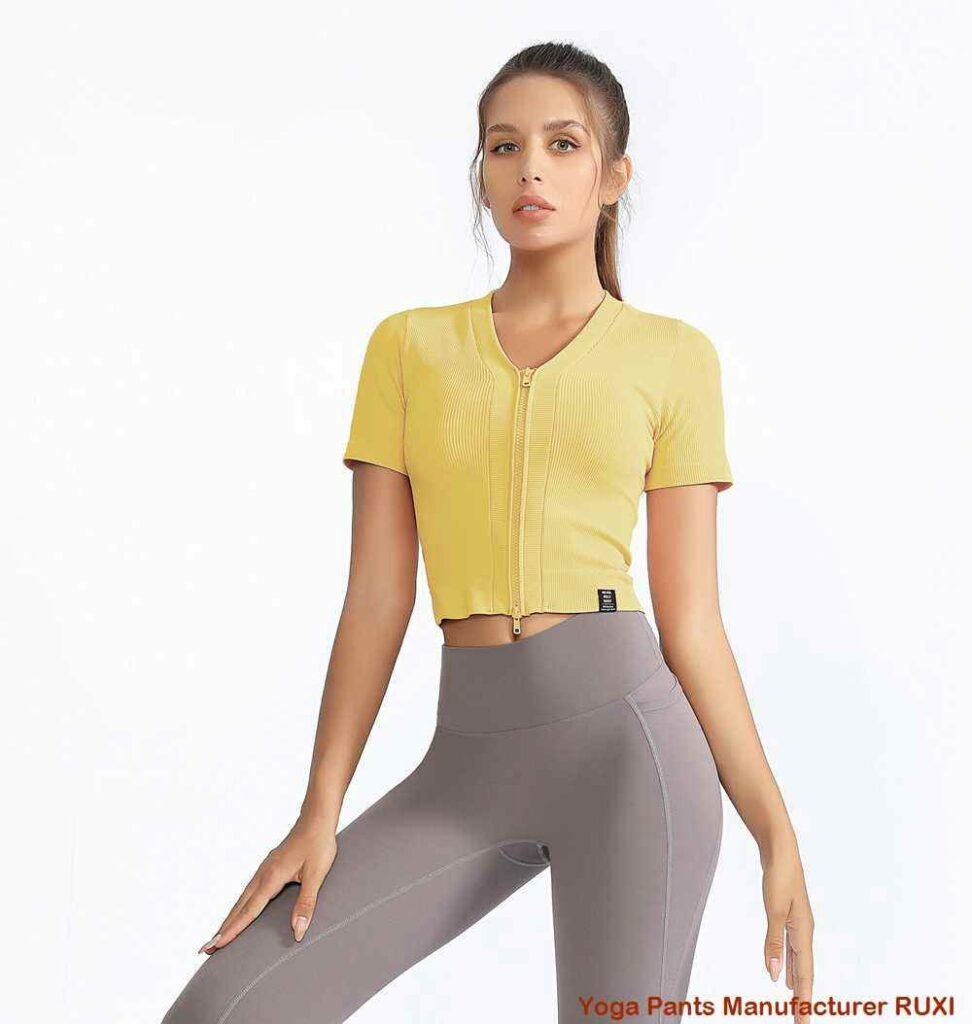 جیب کے ساتھ اونی leggings RUXI