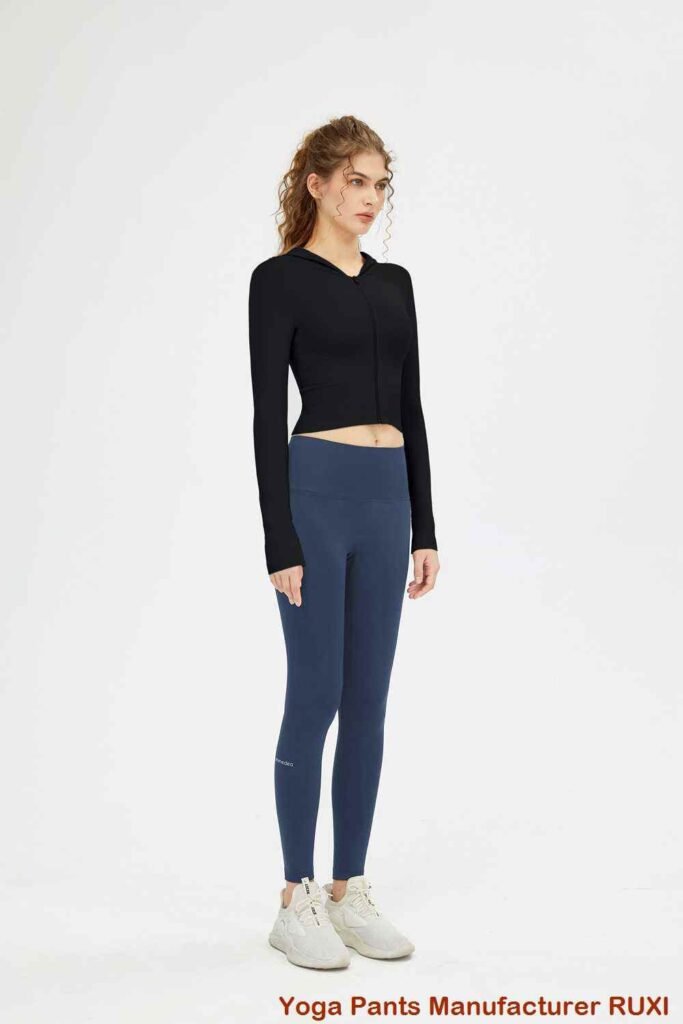 چل رہا شارٹس اونچی کمر RUXI